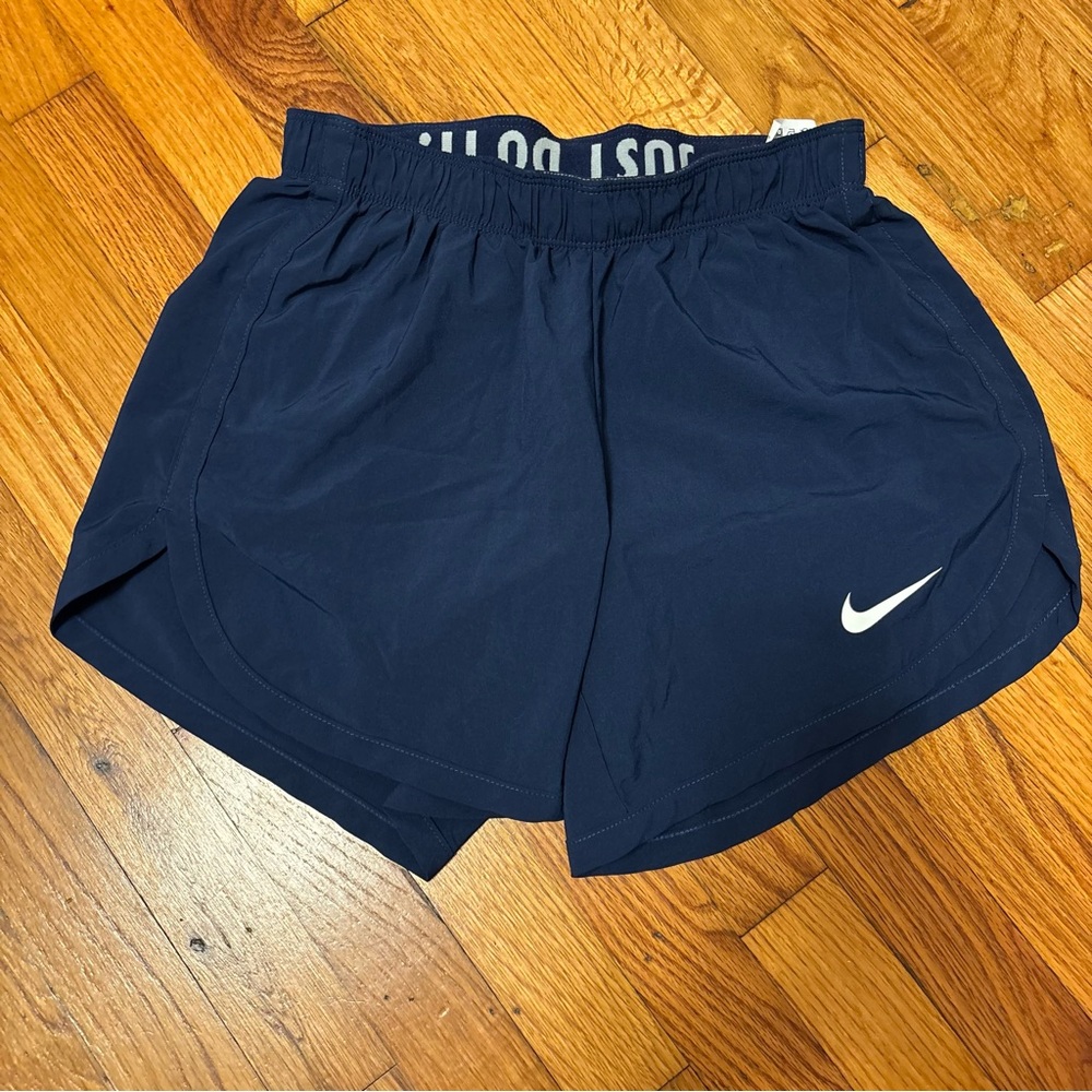 Nike Women's Deep Blue Athletic Shorts